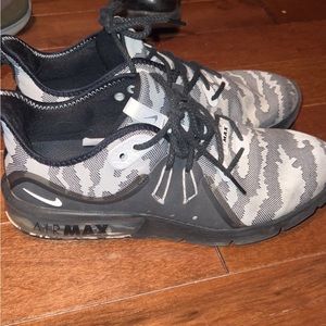 Nike White Camo Air Max